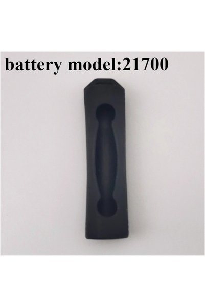 Choice10 1pc Silicone Case black-21700 1PC 18650 21700 Battery Silicone Sleev...