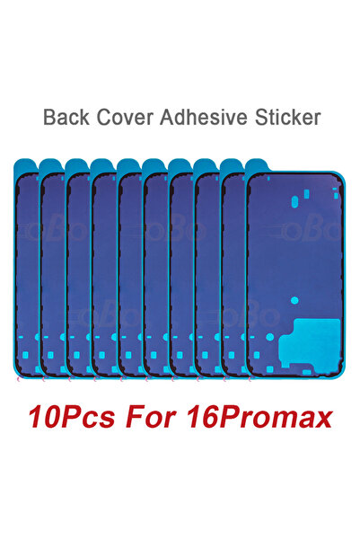 Choice4 10Pcs 16Promax 10Pcs Back Cover Adhesive Waterproof Seal Sticker for ...