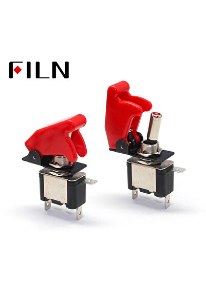 choice2 12 V Opaque Red 12V20A Light Toggle Truck Trailer Accessories LED Lig...