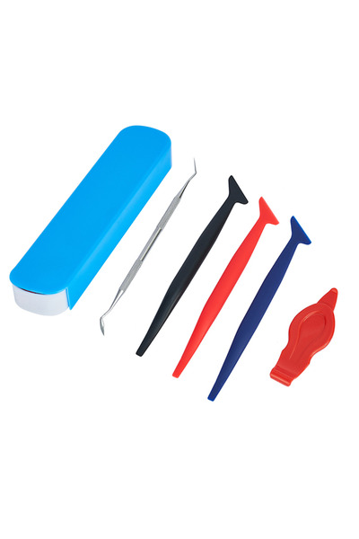 choice2 KNS-169-5pcs 3/5/6pcs Car Micro Squeegee Curves Slot Tint Tool Set Di...