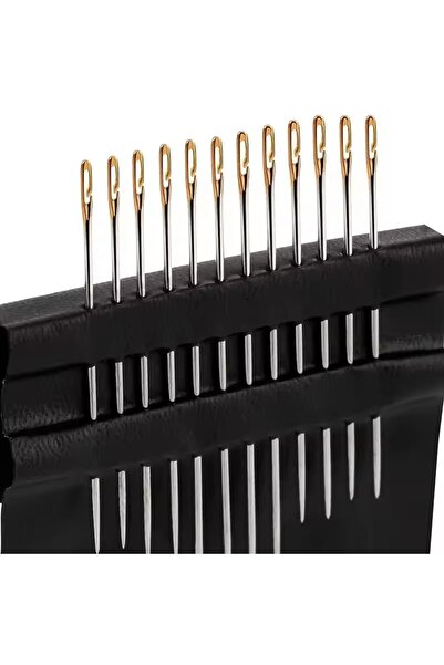 Choice 60pcs 12/24/36Pcs Blind Needle Elderly Needle-side Hole Hand Household...