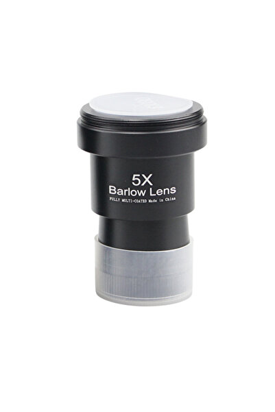 Choice 5X 1.25 Inch 2X/3X/5X Telescope Barlow Lens - Fully Metal Coated Optic...