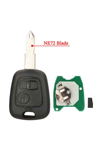 Choice With 4D70 Chip NE72 Blade 433MHz jingyuqin 433MHz Remote Car Key ID46 ...