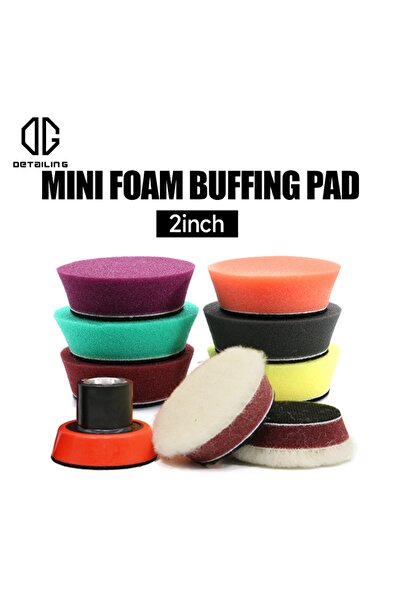 Choice5 2inch 9pcs mix color DETAILING 9/12/29 Pcs Buffing Waxing Polishing S...