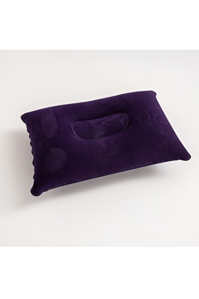 Choice Navy blue Supports Neck and Waist Comfortable Inflatable Pillow for Ou...