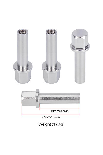 choice2 25mm 4PCS 12mm Hex Wheel Hub Adapter for Axial SCX10 TRX4, RC Car Ext...