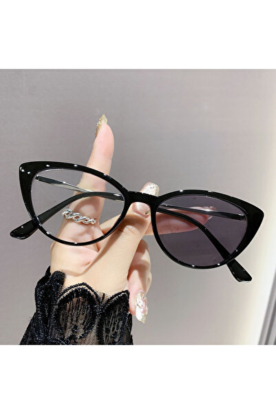 Choice7 -75 Black Light-sensitive Color-Changing Cat Eye Style Retro Trendy N...