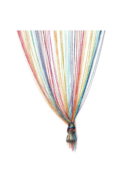 Choice1 100cmx200cm 1pc Multicoloured Dew Drop Multicoloured String Curtain f...