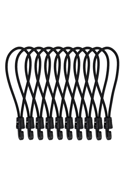 Choice8 15cm - 10pcs 1-10 Pcs Bungee Cord with Hooks 10/15/25cm High Elastici...