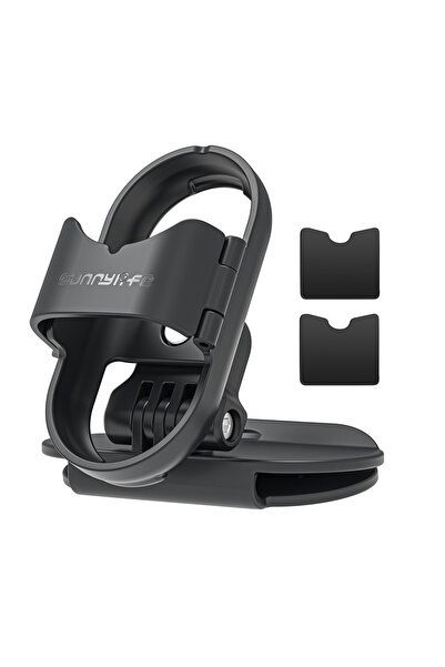 Choice Black Sports Camera Mount 360 Degree Backpack Clip Camera Cap Holder f...