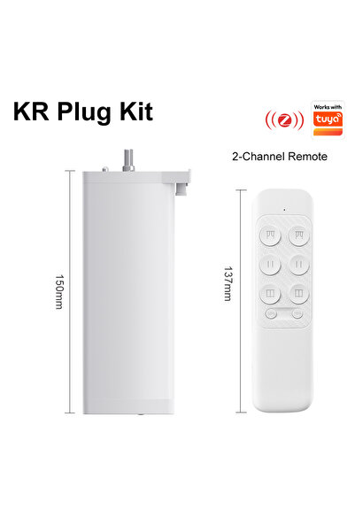 Choice Motor KR Plug (Zigbee) Work With Tuya 155MM 4rd Smart Zigbee/WiFi Elec...