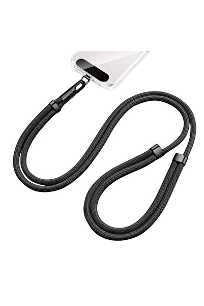 Choice5 black Universal Phone Lanyard with Clip Upgraded Anti-Drop 360° Rotat...