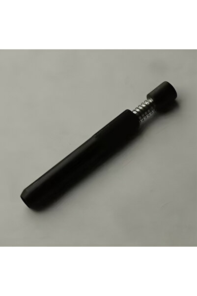 Choice black Creative Aluminum alloy Spring press-type Metal snuff Tube 78mm ...