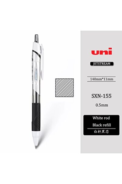 Choice 0.5mm 1pcs Japan UNI Ballpoint Pen JETSTREAM Quick Drying SXN-150 Medi...