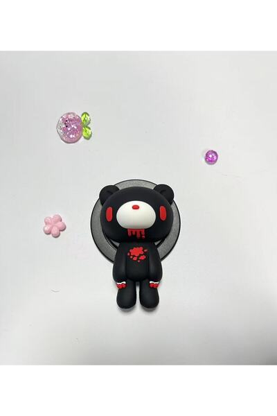 Choice5 C Gothic Bear Phone Grip&Stand–Unique Bloody Design,360° Rotatable,St...
