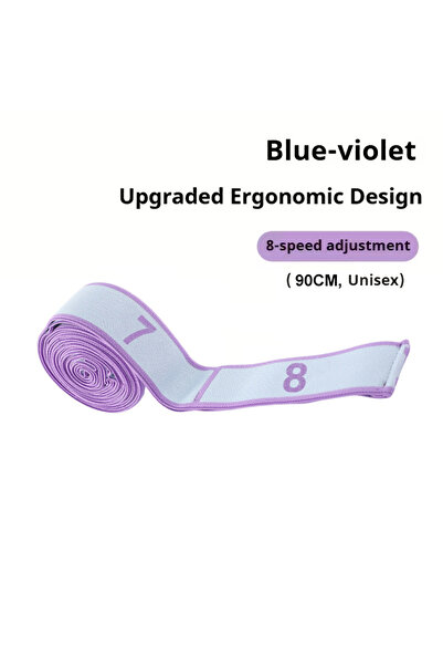 choice2 8-Loop Blue 8/12 Loop Numbered Resistance Bands with Guide Purple Blu...