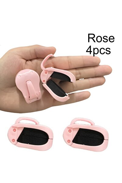Choice 4pcs-Rose 4pcs/set Universal Fishing Rod Clip Quick-Attach Fishing Rod...