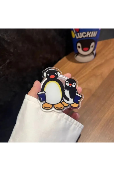 Choice3 VIKEFON A Cartoon Magnetic Phone Holder Desktop Folding Phone Stand f...