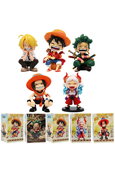Choice10 Bandai 5pcs with 5 box One Piece Handheld Luffy Solon Portgas·D· Ace...