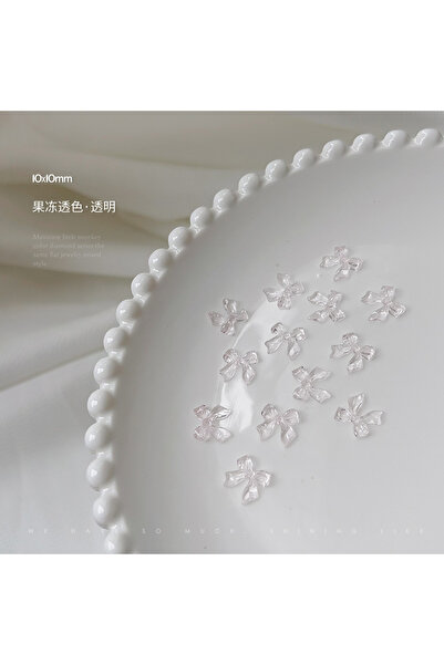 Choice5 C-607 500Pcs 3D Versatile Fairy-Style Nail Charms Icy Jelly Transpare...