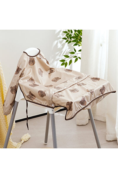 Choice SMT2174-CC52 1Pc Waterproof Detachable Coverall Baby Feeding Bibs for ...