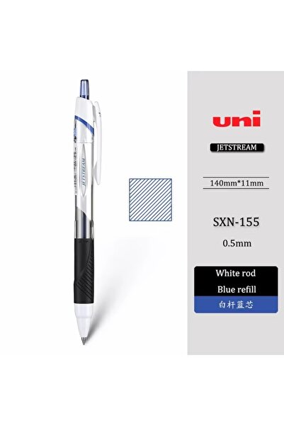 Choice 0.5mm 1pcs Japan UNI Ballpoint Pen JETSTREAM Quick Drying SXN-150 Medi...