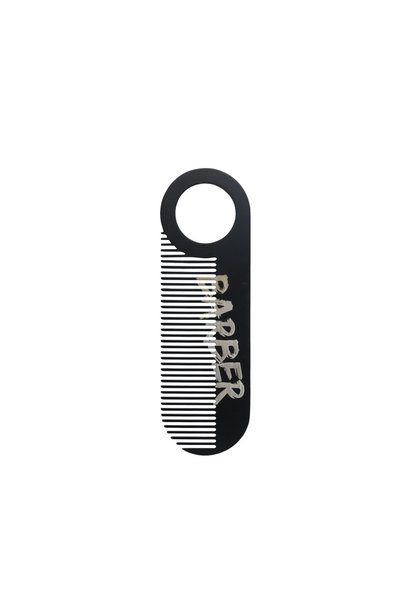 Choice Mini Comb BARBER Stainless Steel Two-Sided Beard Comb Antistatic Men M...
