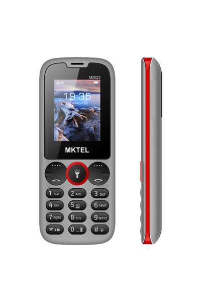 Choice gray MKTEL M2023 Senior Phone 1.77" Big Button Dual SIM Bluetooth Came...