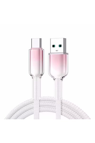 Choice 2m pink 120W USB to Type C Cable Fast Charging Cord for iPhone 17 16 1...