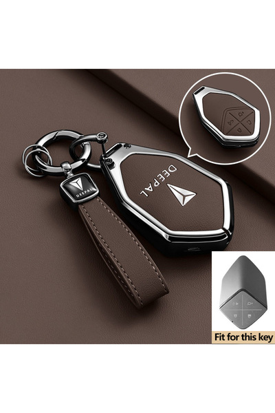 Choice26 for DEEPAL S05 Style 7-Brown-1PC Car Key Case for Changan DEEPAL S7 ...