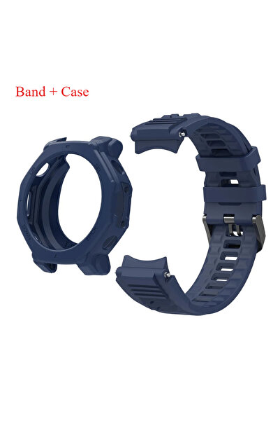 Choice16 for T-Rex3 Pro Blue Silicone Band +Case for Huami T-REX 3 Pro Smartw...
