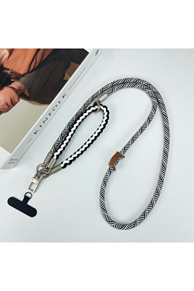 Choice1 White 3-in-1 Mobile Phone Lanyard, Multi-Functional Removable and Adj...