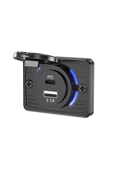 Choice1 PD USB Quick Charger 12V/24V RV USB Outlet Dual USB PD30W+QC3.0 Car C...