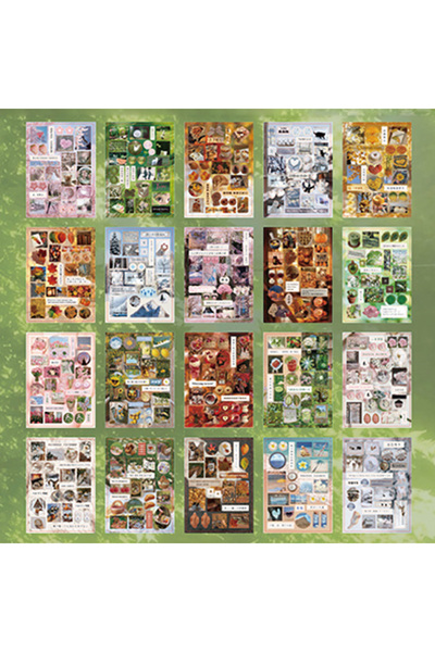 Choice1 S25245-2 Mr. Paper 4Style 20Pcs/bag Flow Ogive Micro Dream Series Cut...