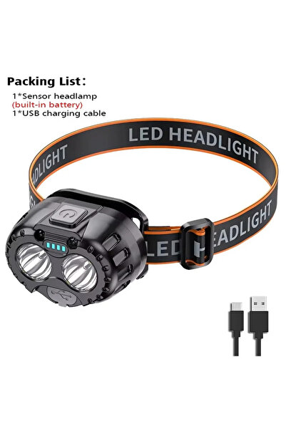 Choice4 Style C 35000LM Headlamp Super Powerful Flashlights EDC LED Flashligh...
