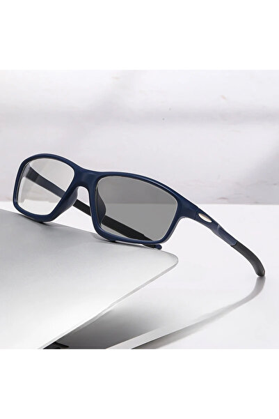 Choice18 Blue -150 0-50~ -75 Photochromic Color Myopia Glasses Ultra Light Ve...