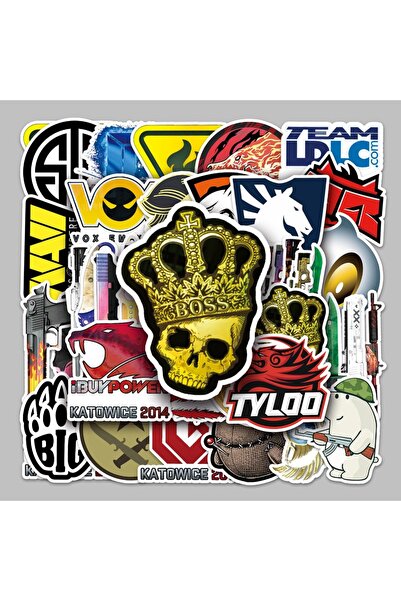 Choice بانداي QT-291، 50 قطعة، ملصقات جرافيتي لألعاب CS:GO، حقائب سفر، أكواب ...