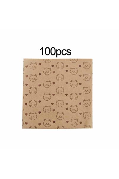 choice2 100 Pieces of Dianzhi 100Pcs/50Pcs Bear Series Cake Paper Cups, Oil-P...