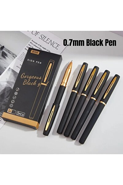 Choice1 5PCS 0.7mm 5pcs Large Capacity Gold Metal Pen Clips, 0.5mm/0.7mm/1.0m...