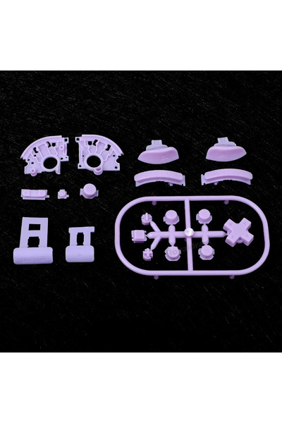 Choice6 Purple For Switch Lite DIY Replacement Full Buttons Set ABXY L R ZL Z...