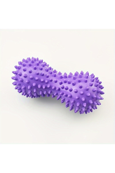 Choice PURPLE Peanut Massage Spiky Ball Foot Massage Roller Deep Tissue Massa...