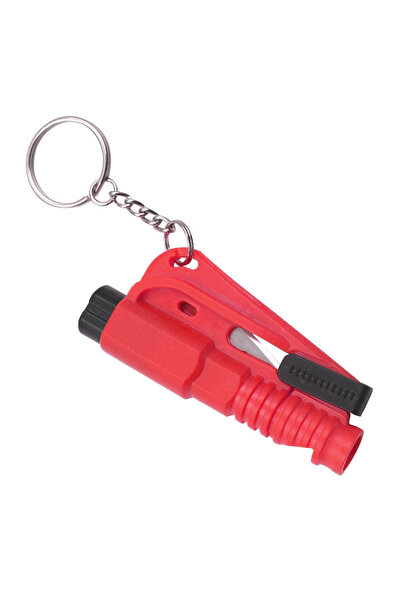 Choice5 Red 1pc Mini Safety Hammer Keychain Escape Car Life-saving Escape Ham...
