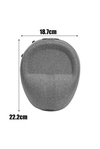 Choice Oxford Cloth Grey Bluetooth Headset Storage Bag Cover Hard EVA Travel ...
