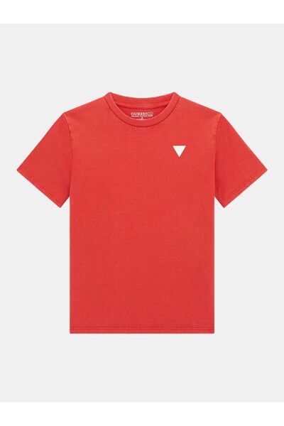 Guess Oversized triangle logo t-shirt