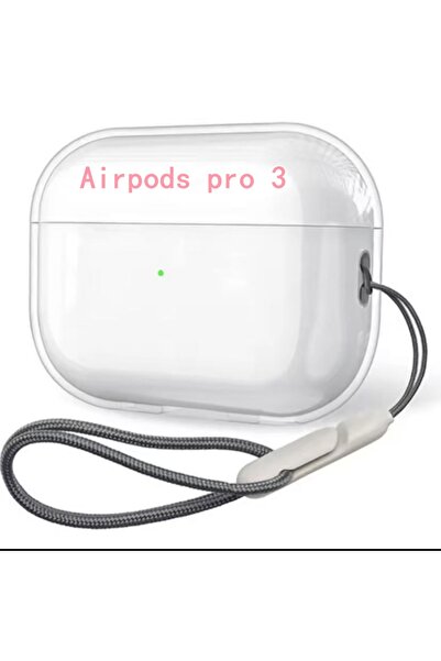 Choice غطاء سماعات أذن شفاف ناعم من مادة TPU مع حزام تعليق لـ Airpods Pro 2 و...