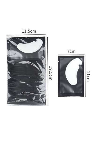 Choice4 Black 50 Pairs Eyelash Extension Patches Hydrogel Eye Pad U Shaped La...