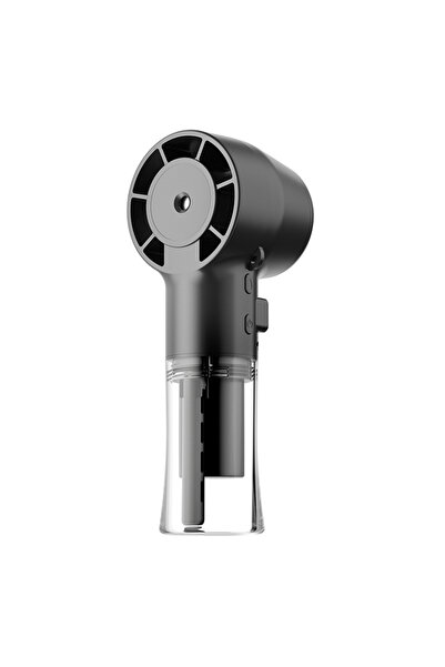 choice2 Black Mini Water Mist Fan Portable Humidifier Fan USB Rechargeable Po...