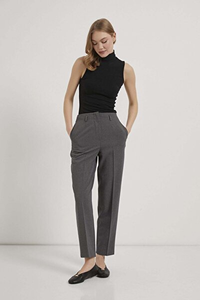 Arma Life Armalife 515 fileto pocket detail carrot fabric women's trousers
