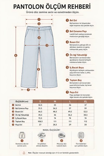The Cotton Women's White 100% Cotton Muslin High Waist Elastic Pants