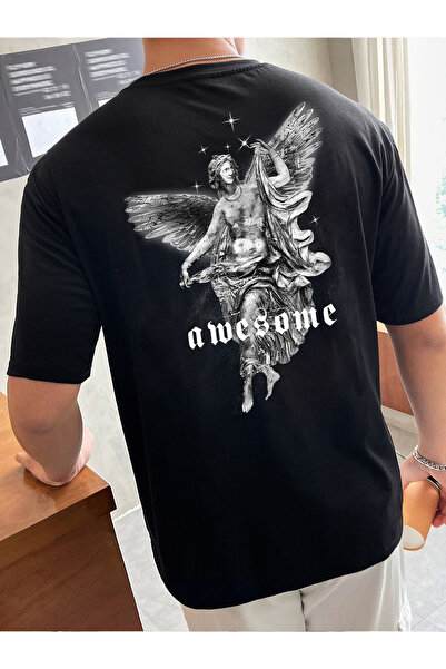 kealvi Unisex Awasome Written T-shirt